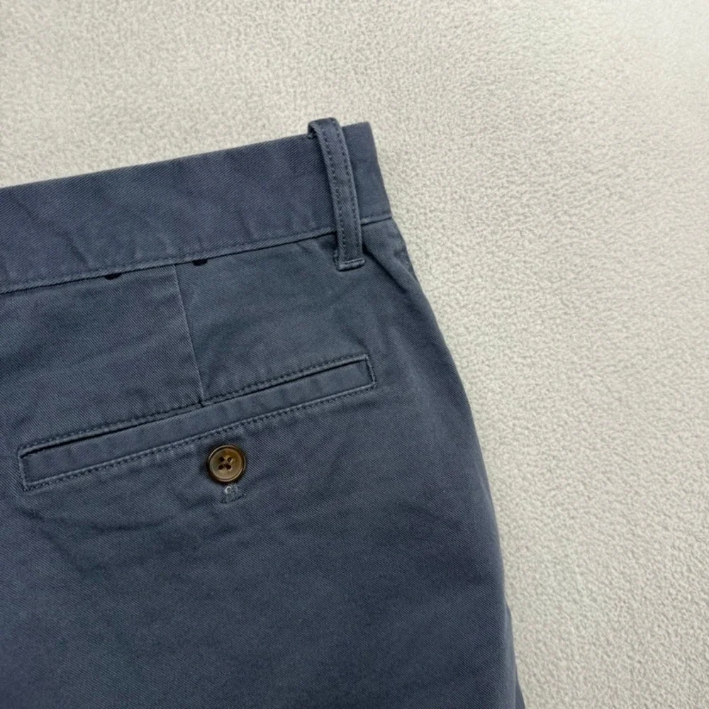 J.Crew Pants Mens 31x30 Blue Chino Flex Slim Fit Casual Cotton Blend H3167 Golf